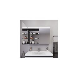 Duravit Better Spiegelschrank mit Licht Wandmontage 148x1010x760mm, Neutral, 2 Tü... DURAVIT-LM7832000002 4053424468099 (Abb. 1)