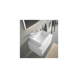 Duravit DuraSquare Waschtisch470x600x145mm wandh. Weiß Hochglanz, Rechteckig, DuraC... DURAVIT-2353600071 4053424151137 (Abb. 1)