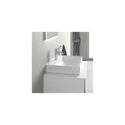Duravit DuraSquare Waschtisch470x600x145mm wandh. Weiß Hochglanz, Rechteckig, DuraC... DURAVIT-2353600071 4053424151137 (Abb. 1)