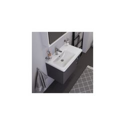 Duravit D-Neo Waschtisch 480x800x165mm, Weiß Hochglanz, Rechteckig, 1 Waschplatz L,... DURAVIT-2369800000 4063382016768 (Abb. 1)