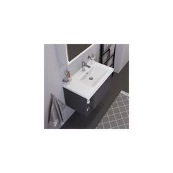 Duravit D-Neo Waschtisch 480x800x160mm, Weiß Hochglanz, Rechteckig, 1 Waschplatz R,... DURAVIT-2370800000 4063382016829 (Abb. 1)