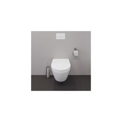 Duravit D-Neo WC-Sitz D-shaped Weiß Hochglanz, 376x43x441mm, ohne Absenkautomatik, ... DURAVIT-0021610000 4063382017178 (Abb. 1)