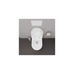 Duravit D-Neo WC-Sitz D-shaped Weiß Hochglanz, 376x43x441mm, ohne Absenkautomatik, ... DURAVIT-0021610000 4063382017178 (Abb. 1)