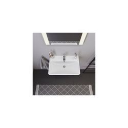 Duravit D-Neo Waschtisch 440x650x165mm wandhäng., Weiß Hochglanz, Rechteckig, 1 Was... DURAVIT-2366650000 4063382016607 (Abb. 1)