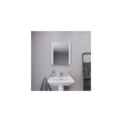 Duravit Licht und Spiegel Wandmontage 34x600x700mm, Mattweiß, Good, LED seitli... DURAVIT-LM7865000000000 4063382552129 (Abb. 1)