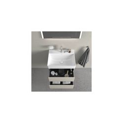 Duravit XSquare Waschtischunterbau wandhäng. 460x584x397mm Taupe Matt, Grifflos, 2... DURAVIT-XS416109191 4053424523705 (Abb. 1)