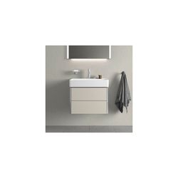 Duravit XSquare Waschtischunterbau wandhäng. 460x584x397mm Taupe Matt, Grifflos, 2... DURAVIT-XS416109191 4053424523705 (Abb. 1)