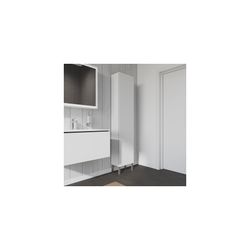 Duravit L-Cube Hochschrank Echtholzfurnier 243x400x1760mm, Mattweiß, 1 Tür R, Grif... DURAVIT-LC1170R1818 4053424305707 (Abb. 1)