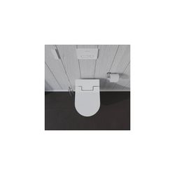 Duravit ME by Starck Wand-WC für Dusch-WC-Sitz 570x370x355mm, Weiß Hochglanz, 4,5l... DURAVIT-25295900001 4021534966804 (Abb. 1)