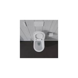 Duravit ME by Starck Wand-WC für Dusch-WC-Sitz 570x370x355mm, Weiß Hochglanz, 4,5l... DURAVIT-25295900001 4021534966804 (Abb. 1)