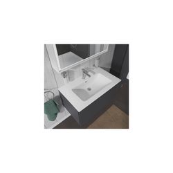 Duravit ME by Starck Waschtisch 490x830x180mm, Weiß Hochglanz, Rechteckig, 1 Waschp... DURAVIT-2336830000 4021534966538 (Abb. 1)