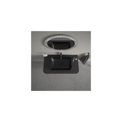 Duravit Happy D.2 Plus Aufsatzbecken 600mm, Anthrazit Matt, Rechteckig, ohne Überla... DURAVIT-2359601300 4053424702247 (Abb. 1)