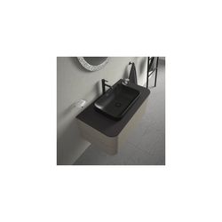 Duravit Happy D.2 Plus Aufsatzbecken 600mm, Anthrazit Matt, Rechteckig, ohne Überla... DURAVIT-2359601300 4053424702247 (Abb. 1)