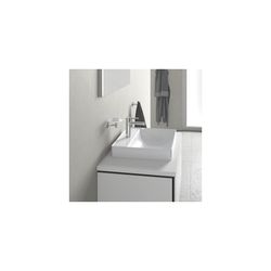 Duravit DuraSquare Aufsatzbecken 600mm, Weiß Hochglanz, DuraCeram, Rechteckig, mit ... DURAVIT-2354600041 4053424151212 (Abb. 1)