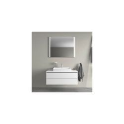 Duravit DuraSquare Aufsatzbecken 600mm, Weiß Hochglanz, DuraCeram, Rechteckig, mit ... DURAVIT-2354600041 4053424151212 (Abb. 1)