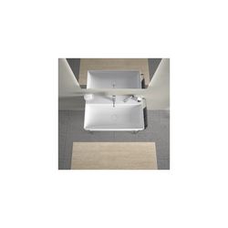 Duravit DuraSquare Waschtisch 470x800x145mm, DuraCeram, Weiß Hochglanz, Rechteckig,... DURAVIT-2353800041 4053424476445 (Abb. 1)