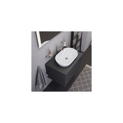 Duravit D-Neo Aufsatzbecken 600mm, Weiß Hochglanz, HalbOval, ohne Überlauf und HLB... DURAVIT-2372600070 4063382136022 (Abb. 1)