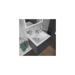 Duravit ME by Starck Waschtisch 490x630x180mm, Weiß Hochglanz, Rechteckig, 1 Waschp... DURAVIT-2336630000 4053424052014 (Abb. 1)