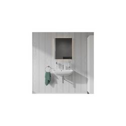 Duravit ME by Starck Waschtisch 400x600x180mm wh Weiß HG, Rechteckig, WonderGliss,... DURAVIT-23436000001 4053424336954 (Abb. 1)