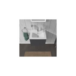 Duravit L-Cube Waschtischunterbau wandh. 421x520x400mm Compact Graphit Matt, Griff... DURAVIT-LC611804949 4063382032782 (Abb. 1)