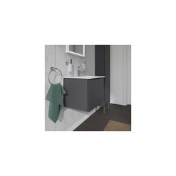 Duravit L-Cube Waschtischunterbau wandh. 421x520x400mm Compact Graphit Matt, Griff... DURAVIT-LC611804949 4063382032782 (Abb. 1)