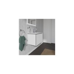Duravit L-Cube Waschtischunterbau wandh. 391x620x400mm, Compact Mattweiß, Grifflos... DURAVIT-LC615601818 4053424451091 (Abb. 1)