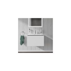 Duravit L-Cube Waschtischunterbau wandh. 391x620x400mm, Compact Mattweiß, Grifflos... DURAVIT-LC615601818 4053424451091 (Abb. 1)