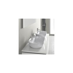 Duravit Luv Aufsatzbecken 600mm, Weiß Hochglanz, WonderGliss, DuraCeram, Oval, mit... DURAVIT-03806000001 4053424177175 (Abb. 1)