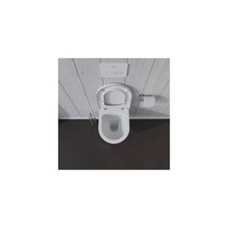 Duravit ME by Starck WC-Set wandhäng., Wand-WC, WC-Sitz Weiß HG, Spülrand rimless, ... DURAVIT-45300900A1 4053424326658 (Abb. 1)