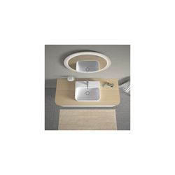 Duravit Happy D.2 Plus Aufsatzbecken 500mm, Weiß Hochglanz, WonderGliss, rechtecki... DURAVIT-23605000001 4053424896830 (Abb. 1)
