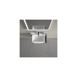 Duravit DuraSquare Handwaschbecken 350x450x140mm, Weiß Hochglanz, DuraCeram, Rechte... DURAVIT-0732450041 4053424324395 (Abb. 1)