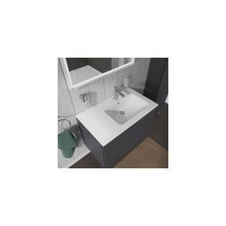 Duravit ME by Starck Waschtisch 490x830x180mm, Weiß Hochglanz, Rechteckig, 1 Waschp... DURAVIT-2346830000 4053424505084 (Abb. 1)