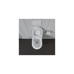 Duravit ME by Starck Wand-WC 570x370x355mm, Weiß Hochglanz, 4,5l, Tiefspüler, gesch... DURAVIT-2528090000 4021534966736 (Abb. 1)