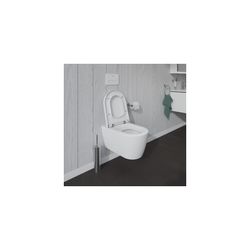 Duravit ME by Starck Wand-WC 570x370x355mm, Weiß Hochglanz, 4,5l, Tiefspüler, gesch... DURAVIT-2528090000 4021534966736 (Abb. 1)