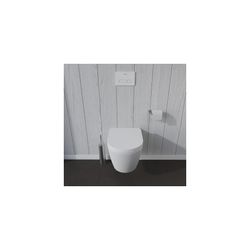 Duravit ME by Starck Wand-WC 570x370x355mm, Weiß Hochglanz, 4,5l, Tiefspüler, gesch... DURAVIT-2528090000 4021534966736 (Abb. 1)