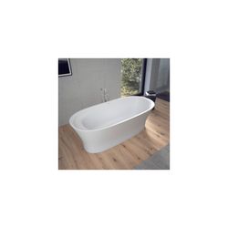 Duravit Cape Cod Badewanne 507x885x1855mm, Mattweiß, Oval, Freistehend, 2 Rück... DURAVIT-700330000000000 4021534894008 (Abb. 1)