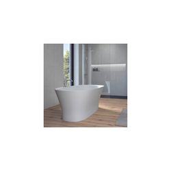 Duravit Cape Cod Badewanne 507x885x1855mm, Mattweiß, Oval, Freistehend, 2 Rück... DURAVIT-700330000000000 4021534894008 (Abb. 1)