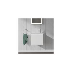Duravit L-Cube Waschtischunterbau wandh. 294x420x400mm, R, Mattweiß, Grifflos, 1 T... DURAVIT-LC6272R1818 4053424109107 (Abb. 1)