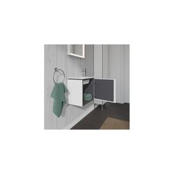 Duravit L-Cube Waschtischunterbau wandh. 294x420x400mm, R, Mattweiß, Grifflos, 1 T... DURAVIT-LC6272R1818 4053424109107 (Abb. 1)