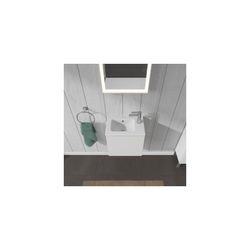 Duravit L-Cube Waschtischunterbau wandh. 294x420x400mm, R, Mattweiß, Grifflos, 1 T... DURAVIT-LC6272R1818 4053424109107 (Abb. 1)