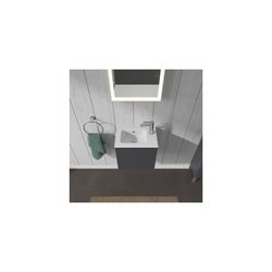 Duravit L-Cube Waschtischunterbau wandh. 294x420x400mm, L, Graphit Matt, Grifflos,... DURAVIT-LC6272L4949 4053424108803 (Abb. 1)