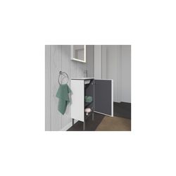 Duravit L-Cube Waschtischunterbau bodenstehend 294x420x704mm, L, Mattweiß, Grifflo... DURAVIT-LC6273L1818 4053424130576 (Abb. 1)