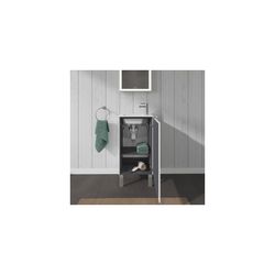 Duravit L-Cube Waschtischunterbau bodenstehend 294x420x704mm, L, Mattweiß, Grifflo... DURAVIT-LC6273L1818 4053424130576 (Abb. 1)
