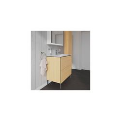 Duravit Universal Sockelfuß 10x44x152mm, Chrom HG, für Serie L-Cube, Brioso, C-bon... DURAVIT-UV999400000 4053424031019 (Abb. 1)