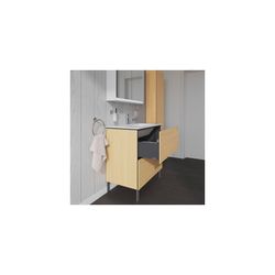 Duravit Universal Sockelfuß 10x44x152mm, Chrom HG, für Serie L-Cube, Brioso, C-bon... DURAVIT-UV999400000 4053424031019 (Abb. 1)