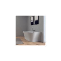 Duravit Cape Cod Badewanne 510x900x1900mm, Mattweiß, Halbrund, Vorwand, 1 Rück... DURAVIT-700364000000000 4021534986475 (Abb. 1)