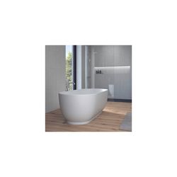 Duravit Luv Badewanne 615x850x1800mm, 252l, Mattweiß, Oval, Freistehend, 2 Rüc... DURAVIT-700434000000000 4053424180199 (Abb. 1)