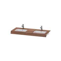 Duravit DuraStyle Konsole variabel 550x800-2000x100mm, wandhäng., Nusb.dunkel Matt... DURAVIT-DS829C02121 4053424633244 (Abb. 1)