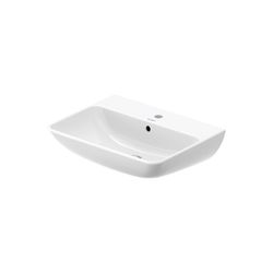 Duravit ME by Starck Waschtisch 490x650x180mm wandhäng., Weiß Hochglanz, Rechteckig... DURAVIT-2335650000 4021534966613 (Abb. 1)