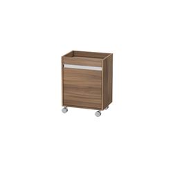Duravit Ketho Rollcontainer Dekor, 360x500x670mm, Nusb.Matt, Dekor, 1 Tür Links, G... DURAVIT-KT2530L7979 4053424228426 (Abb. 1)